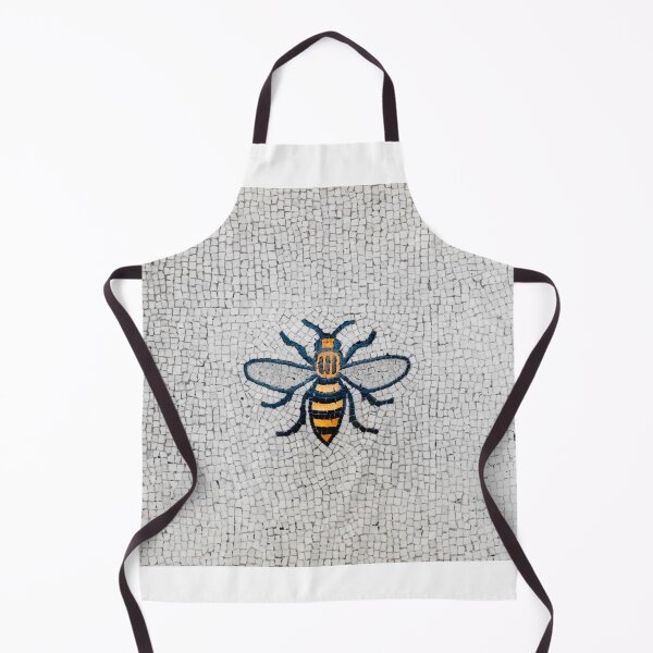Item preview, Manchester Worker Bee Mosaic Mancunian Fine Art Print designed and sold by rabram83.