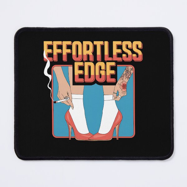 Item preview, Effortless Edge - Retro Tattoo Art & Smoky Vibes designed and sold by FocusedPatterns.