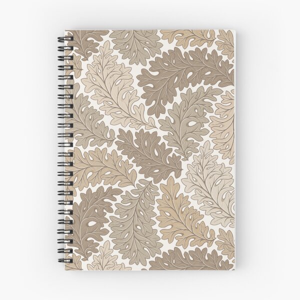 Item preview, Tranquil art nouveau leaves, vintage botanical in sand designed and sold by OzdeBayer.