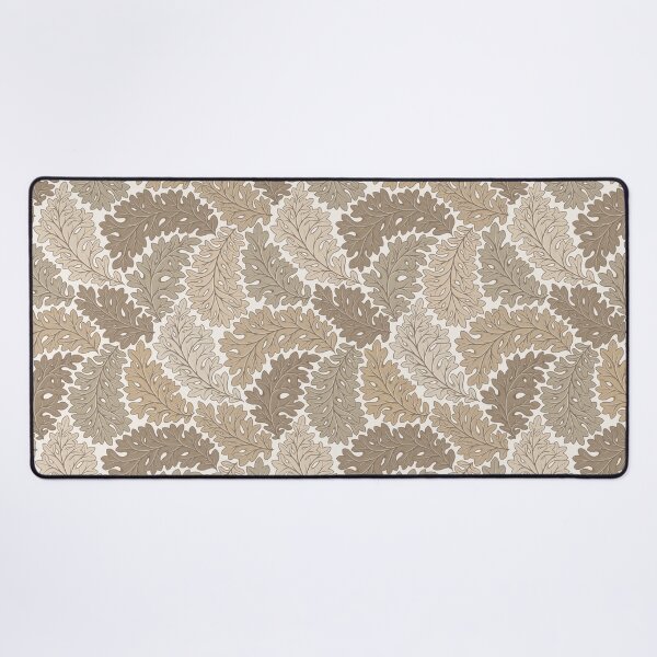 Item preview, Tranquil art nouveau leaves, vintage botanical in sand designed and sold by OzdeBayer.