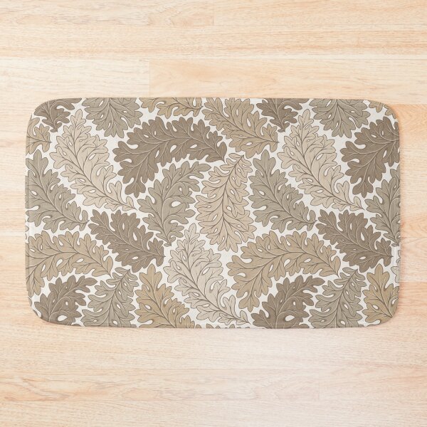 Item preview, Tranquil art nouveau leaves, vintage botanical in sand designed and sold by OzdeBayer.
