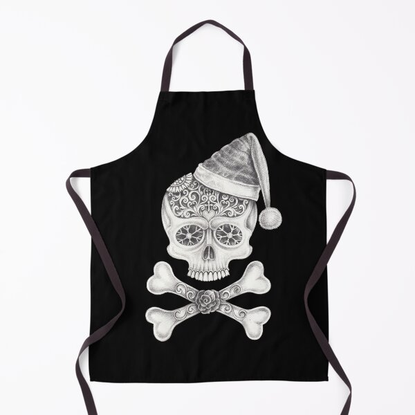 Item preview, Festive sugar skull and crossbones. designed and sold by Jiwsurreal.