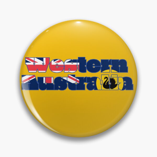 Item preview, Western Australia Font with Western Australian Flag designed and sold by Havocgirl.