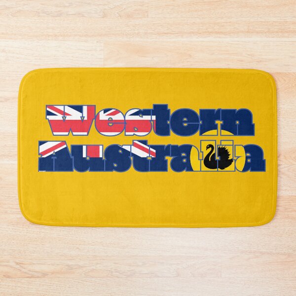 Item preview, Western Australia Font with Western Australian Flag designed and sold by Havocgirl.