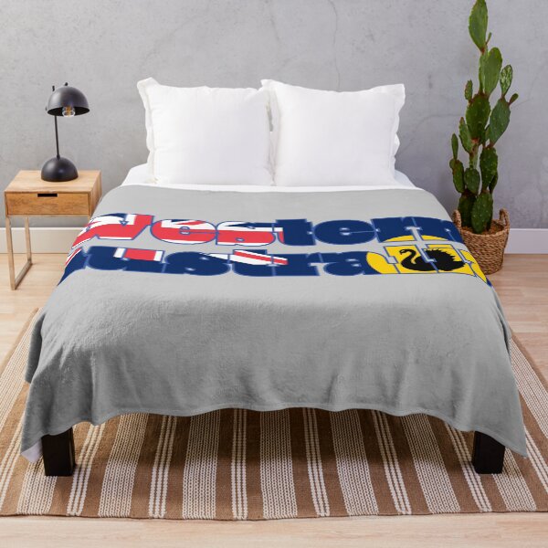 Item preview, Western Australia Font with Western Australian Flag designed and sold by Havocgirl.