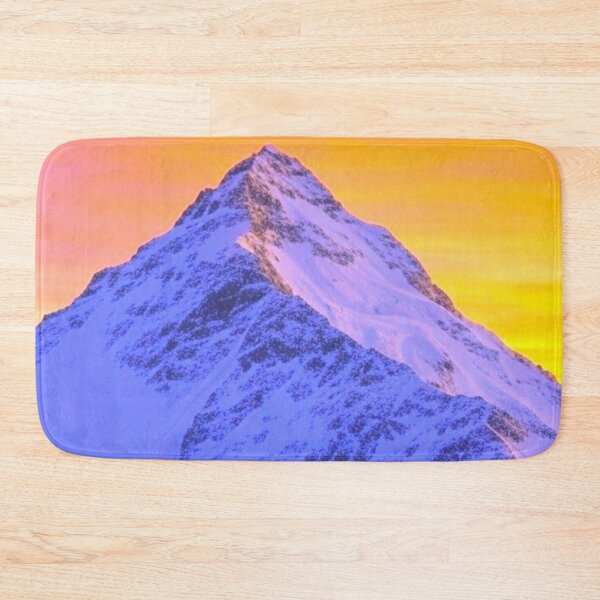 Item preview, Purple Hue Mountain Peak with Bright Sunset Orange Skies designed and sold by GrizzlyCollective.