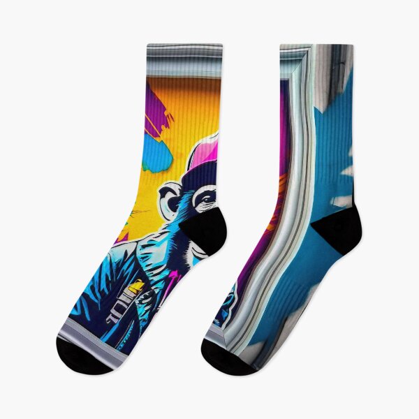 Item preview, Urban graffiti street art Monkey designed and sold by Drone-tees.