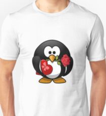 Valentine Penguine Unisex T-Shirt