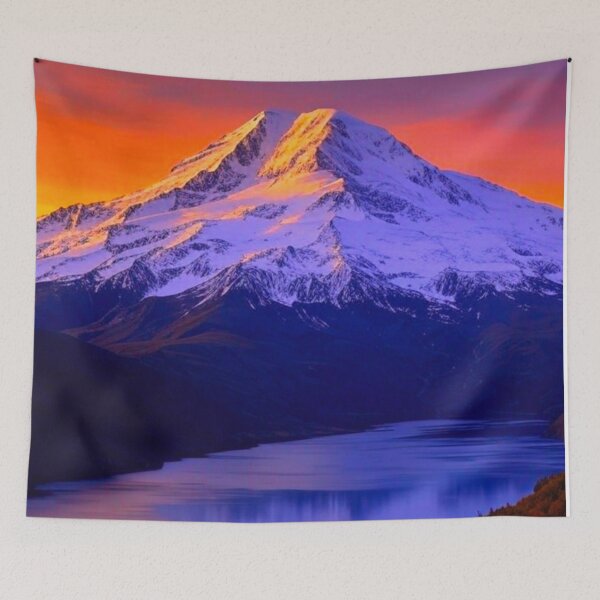 Item preview, Epic Mountain and River Scene designed and sold by GrizzlyCollective.