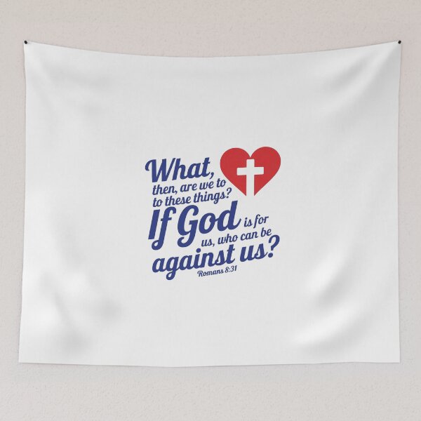 Item preview, Romans 8:31 designed and sold by Gentle40Winks.