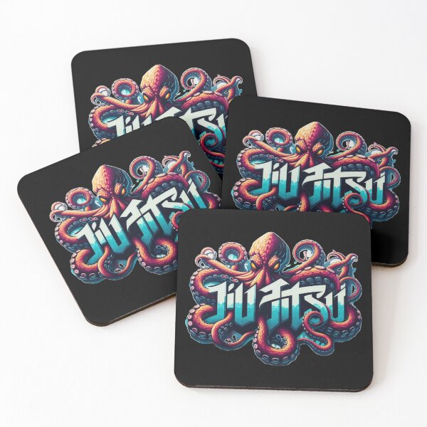 Item preview, Jiu Jitsu Octopus Grappling Design - Martial Arts Artwork designed and sold by Midnight Xclusive.