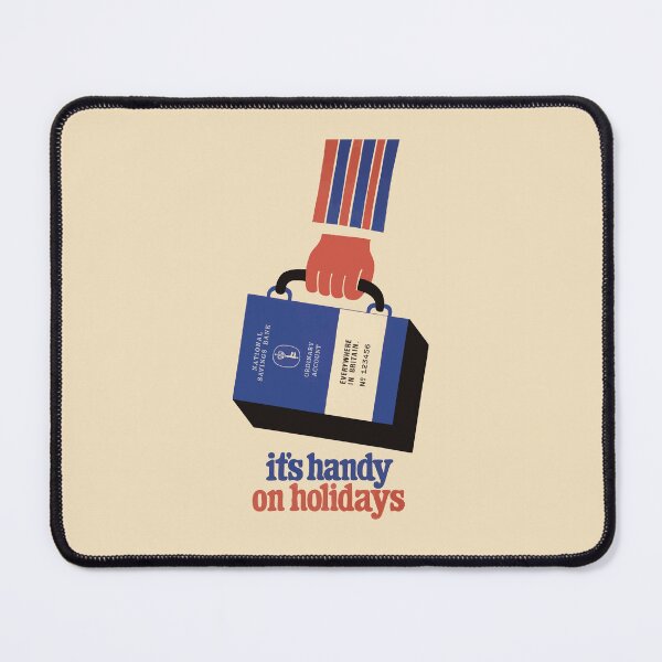Item preview, National Savings Bank — it's Handy on Holidays designed and sold by ChickenFund.