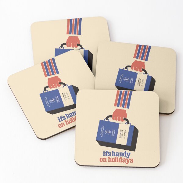 Item preview, National Savings Bank — it's Handy on Holidays designed and sold by ChickenFund.