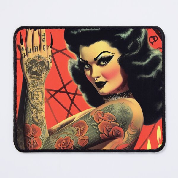 Item preview, Devilish Woman designed and sold by PulpVintage.