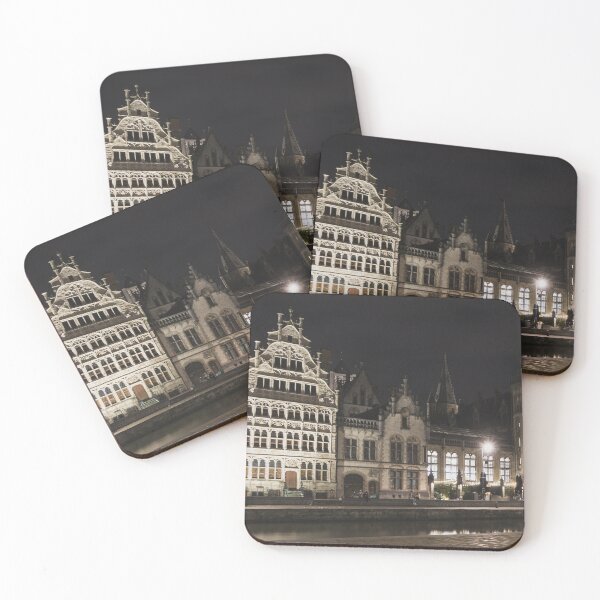 Item preview, Graslei in Ghent, Belgium, by Night designed and sold by Imladris01.