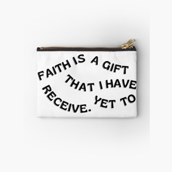 Item preview, Faith is a Gift That I Have Yet to Receive – Robert Langdon designed and sold by DedsStudio.