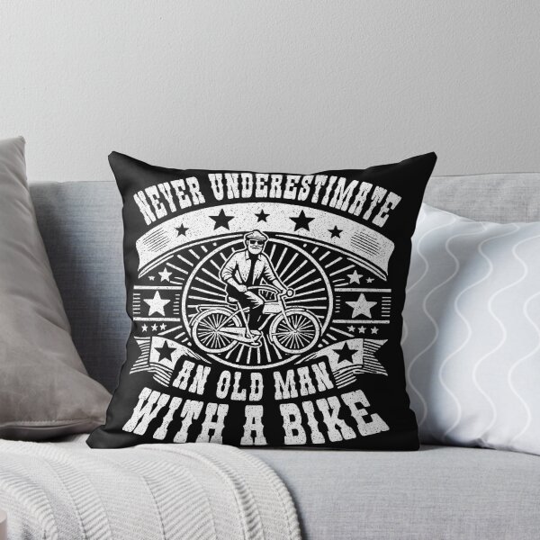 Item preview, Never Underestimate An Old Man With A Bike designed and sold by AlchemyColor.
