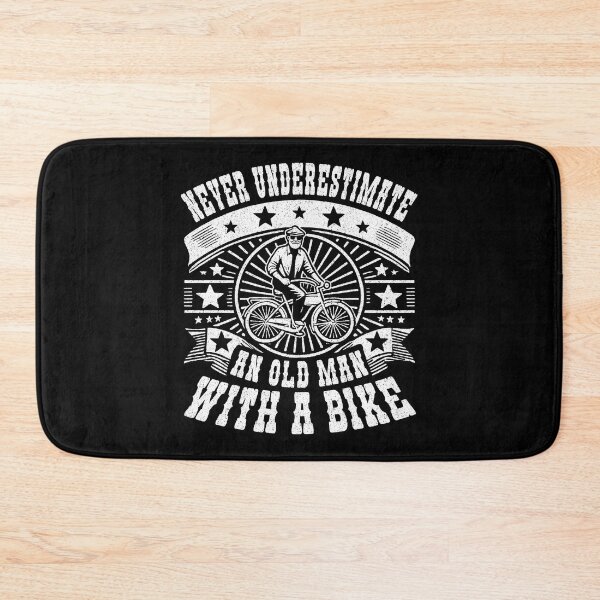 Item preview, Never Underestimate An Old Man With A Bike designed and sold by AlchemyColor.