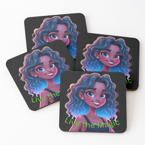 Item preview, Neon Dream: A Smile that Lights Up the Night designed and sold by Faranyaz.