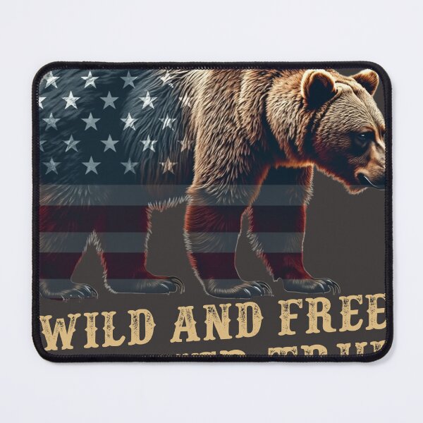 Item preview, Bear Wild and Free, Forever True t shirt  designed and sold by StreetArtPro.