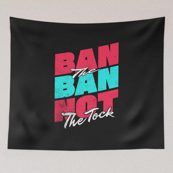 Item preview, Ban the Ban - Support TikTok Freedom designed and sold by HarmonyAhalwa.