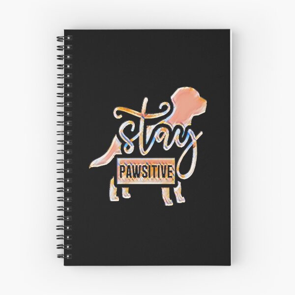 Item preview, Funny Dog Stay Pawsitive Pun Gifts for Dog Lovers designed and sold by creativerooney.