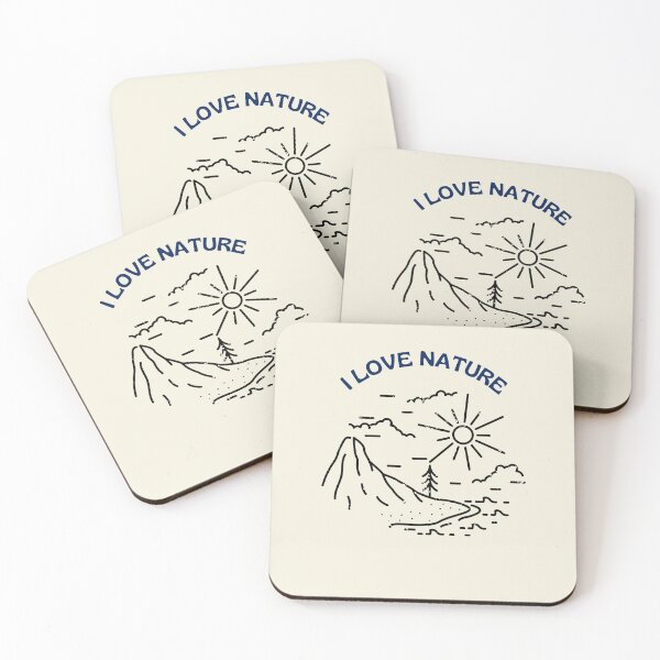 Item preview, I love nature designed and sold by UniqueByMarko.