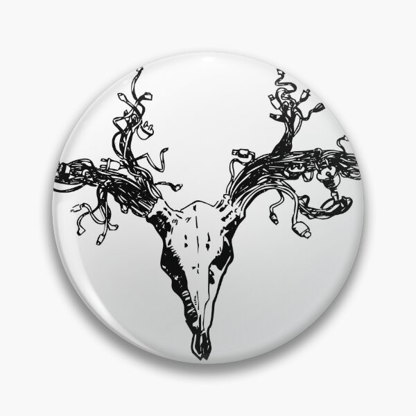 Item preview, Deer with Technological Antlers designed and sold by J-Thrush.