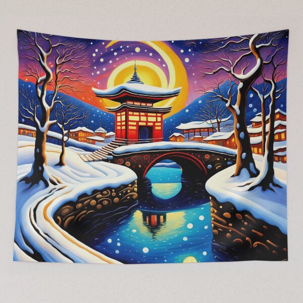 Item preview, Shrine at night 7 designed and sold by George Hutton Hunter.
