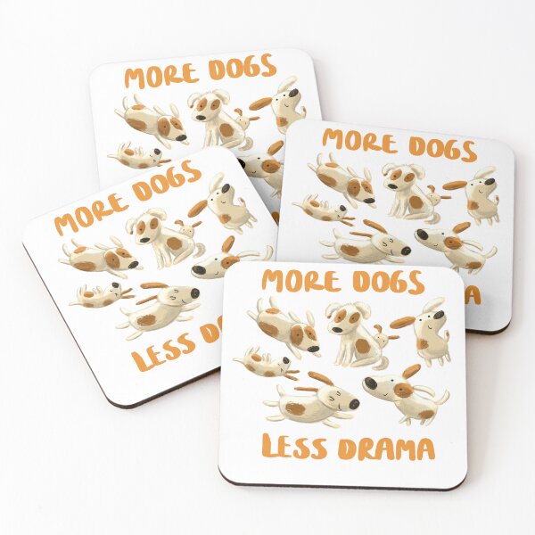 Item preview, More Dogs Less Drama designed and sold by volhakaliaha.
