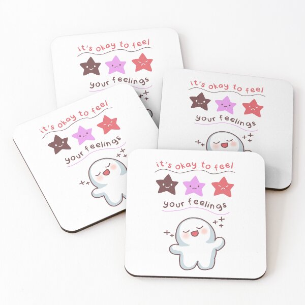 Item preview, It's okay to feel your feelings - Mood & Mental Wellness Journal Gift Ideas designed and sold by RebelliousRosee.