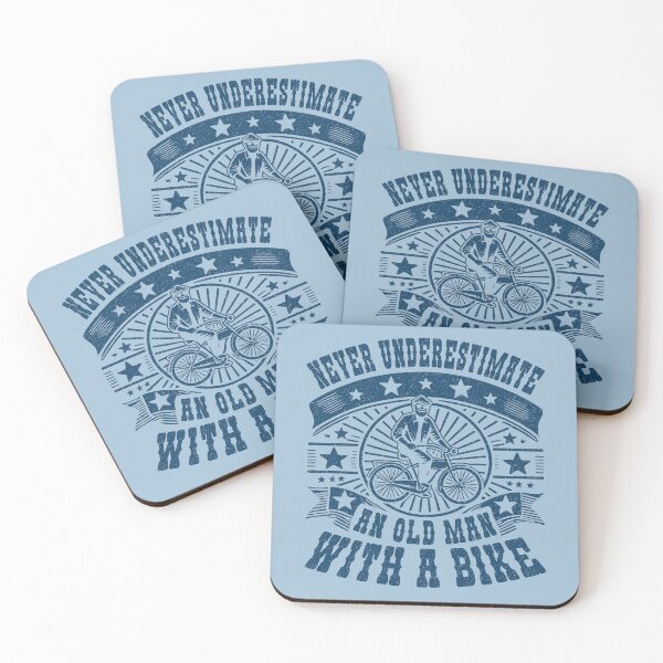 Item preview, Never Underestimate An Old Man With A Bike designed and sold by AlchemyColor.