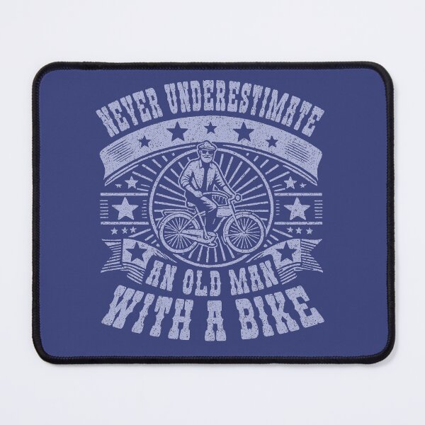 Item preview, Never Underestimate An Old Man With A Bike designed and sold by AlchemyColor.