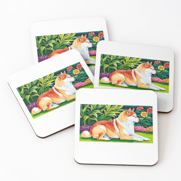 Item preview, Keep Calm Chiba Inu Dog designed and sold by RoadMail.