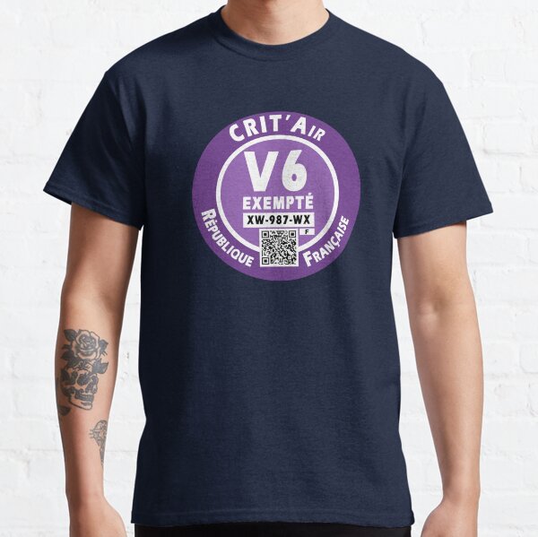 Item preview, CRIT' Air sticker for V6 engine designed and sold by DreamInk Studio.