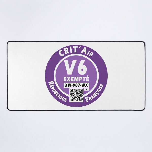 Item preview, CRIT' Air sticker for V6 engine designed and sold by DreamInk Studio.