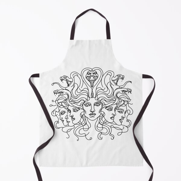 Item preview, Arte lineal de Medusa designed and sold by FemmePod.
