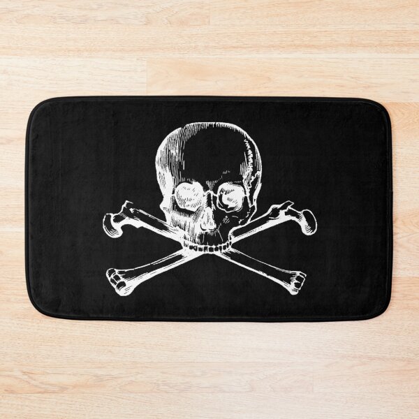 Item preview, Skull & Crossbones - White designed and sold by seaplain.