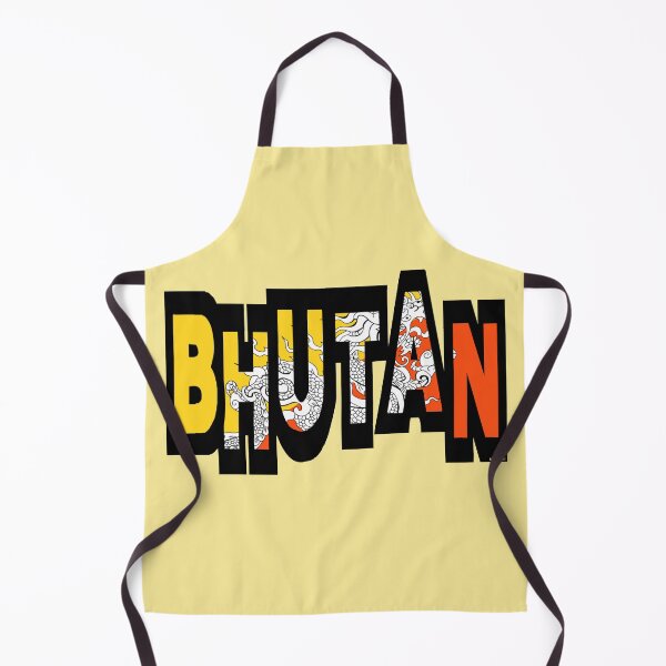 Item preview, Bhutan Font with Bhuntanese Flag designed and sold by Havocgirl.