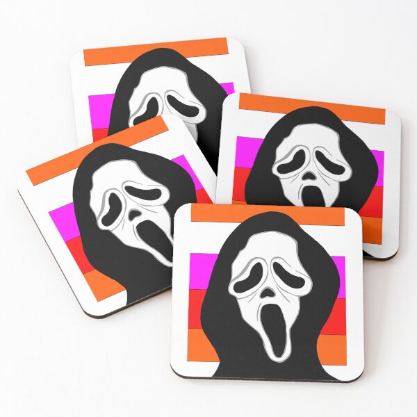 Item preview, Scream in the lesbian flag designed and sold by Ilustra-julia08.