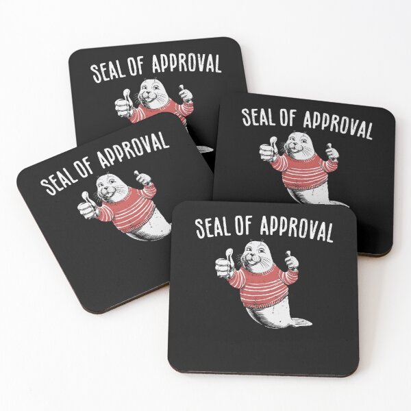 Item preview, Funny Seal of approval  designed and sold by Extra Rice Tees.