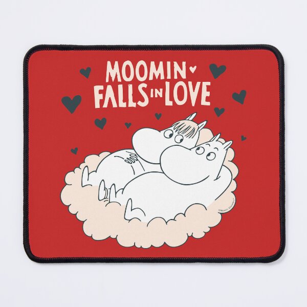 Item preview, Moomin Falls In Love Moomintroll & Snorkmaiden designed and sold by MoominStore.