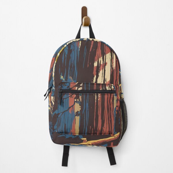 Item preview, California State Redwood Park Hiking – Retro Outdoors Vibe designed and sold by ZynchLord.
