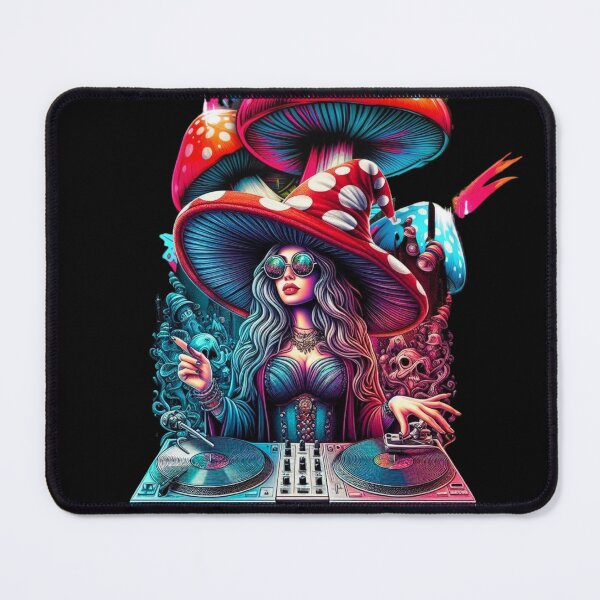 Item preview, Cosmic Wizard and Psychedelic Mushrooms - Fantasy Art Design designed and sold by Midnight Xclusive.