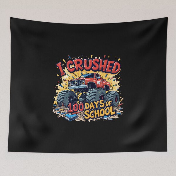 Item preview, I crushed 100 days of school designed and sold by marfanna.