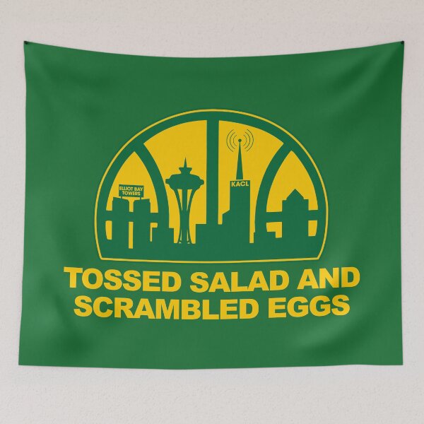Item preview, Frasier - Tossed Salad and Scrambled Eggs Sonics (Green) designed and sold by ourkid.
