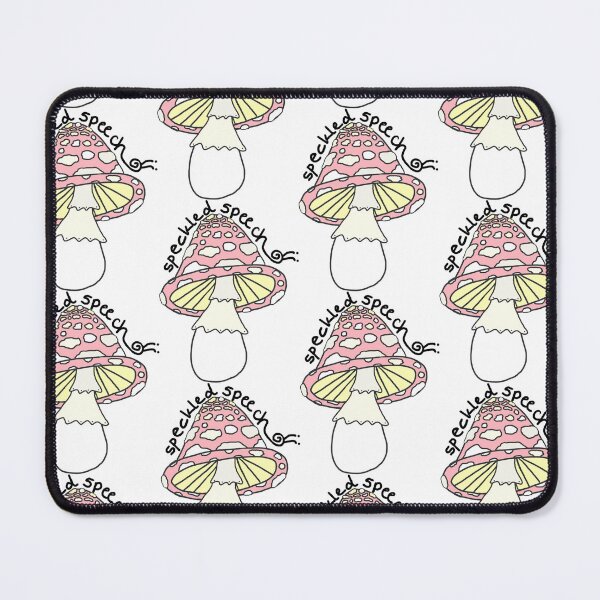 Item preview, Fancy Speckled Speech Mushroom Logo designed and sold by SpeckledSpeech.