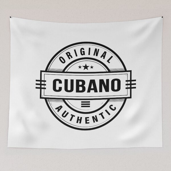 Item preview, Cubano-Badge Retro-Black (Edition 2025) designed and sold by CUBATSHIRT.