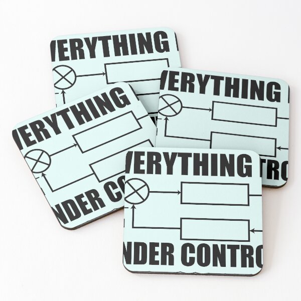Item preview,  Everything is under Control feed back Circuit diagram Printed Gifts for engineering students Electrician electrical electronics engineer designed and sold by Science Engineering Gifts.