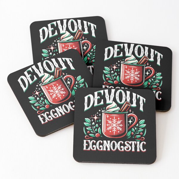 Item preview, Devout Eggnogstic Egg Nog Day Funny Christmas Xmas designed and sold by Dressed For  Duty.